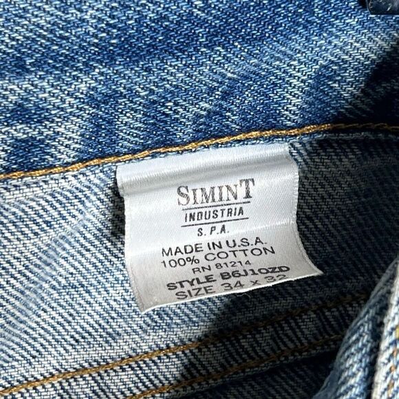 Vintage Y2K Armani Jeans 34X32 Made In USA - Picture 10 of 10